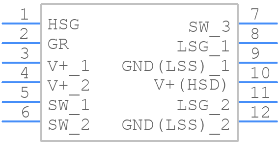 FDPC5030SG - onsemi - PCB symbol