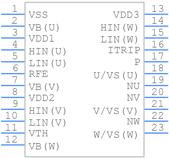 IM241L6T2BAKMA1 - Infineon - PCB symbol