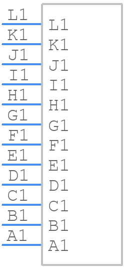 M80-5000000M1-12-PM1-00-000 - Harwin - PCB symbol