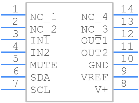 NJU72341 - Nisshinbo - PCB symbol