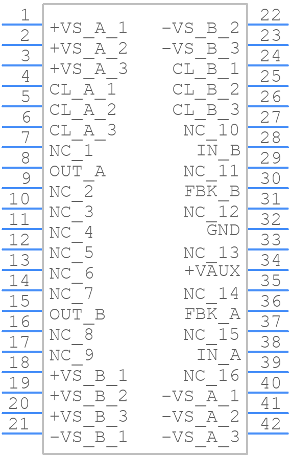 MP103FC - Apex Microtechnology - PCB symbol