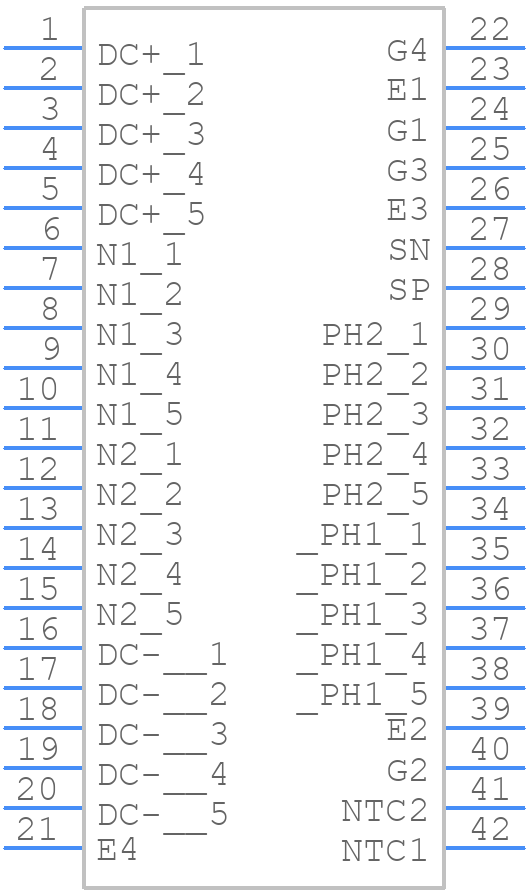 NXH400N100H4Q2F2PG - onsemi - PCB symbol
