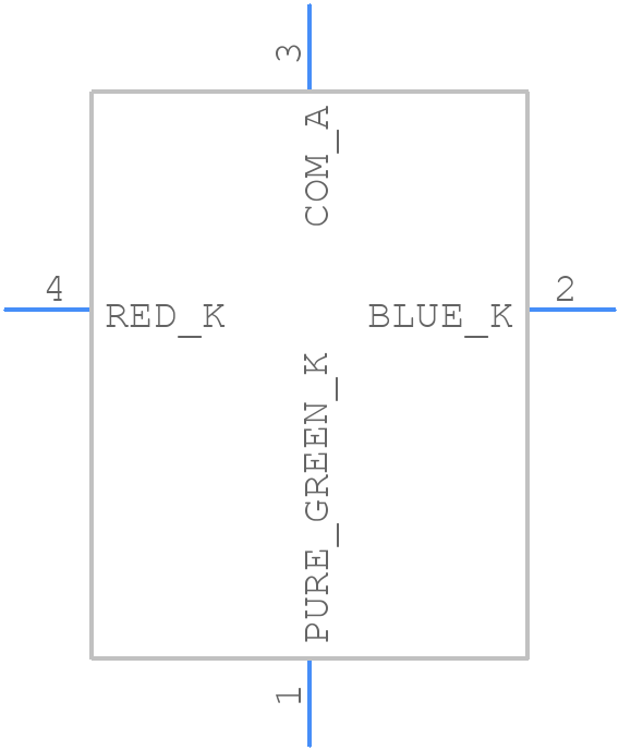 ostama5b31a - 1ST LED LIGHTING - PCB symbol