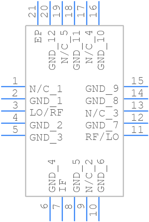 MM1-1453HSM - Marki - PCB symbol