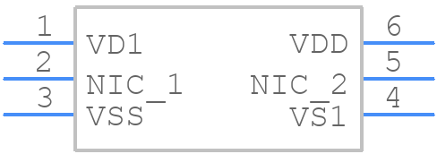 ADG465BRTZ-REEL7 - Analog Devices - PCB symbol