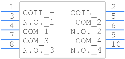 SFS3-DC48V - Panasonic - PCB symbol