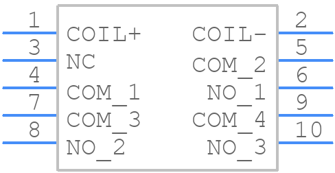 SFS3-DC12V - Panasonic - PCB symbol