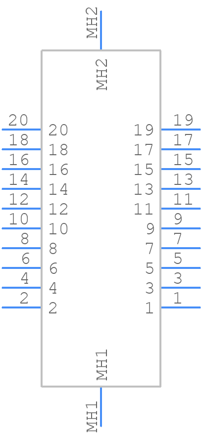 174977-1 - TE Connectivity - PCB symbol
