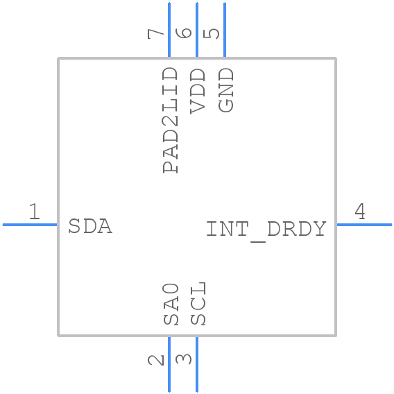 LPS28DFW - STMicroelectronics - PCB symbol
