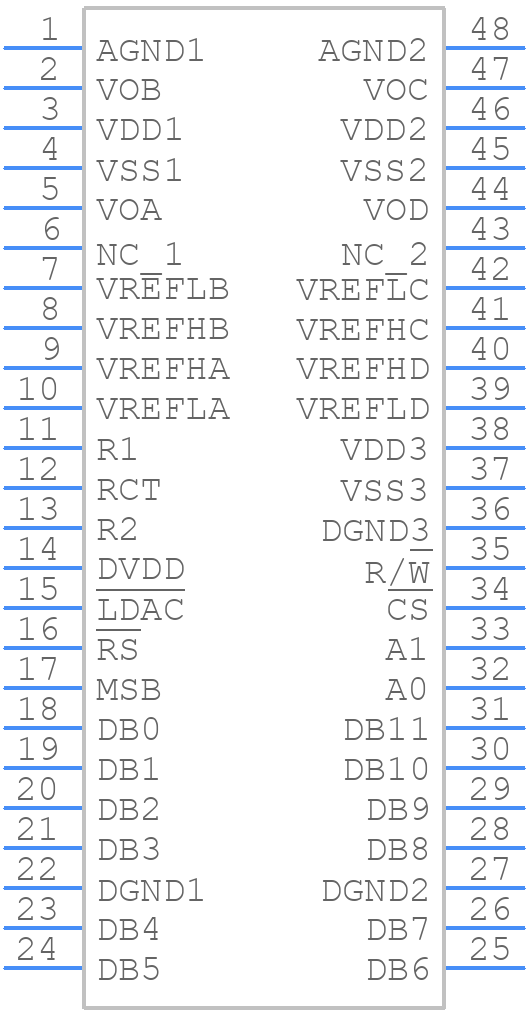 AD5582YRVZ - Analog Devices - PCB symbol