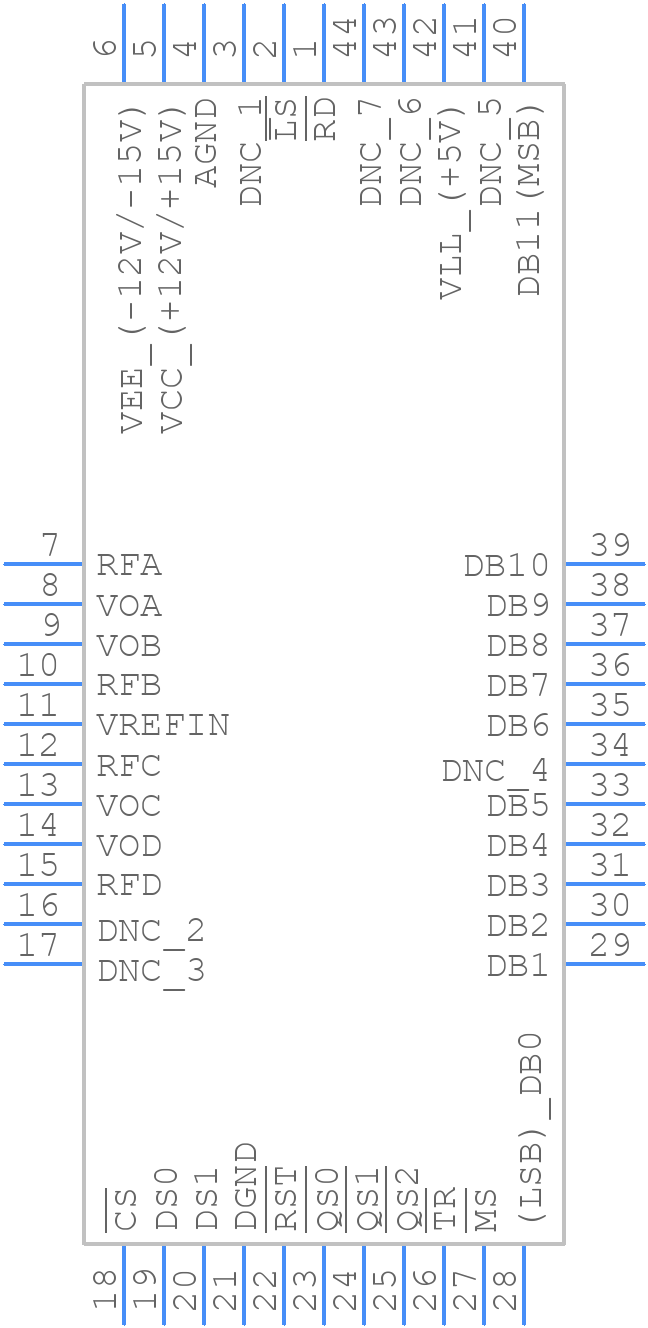 AD664JPZ - Analog Devices - PCB symbol