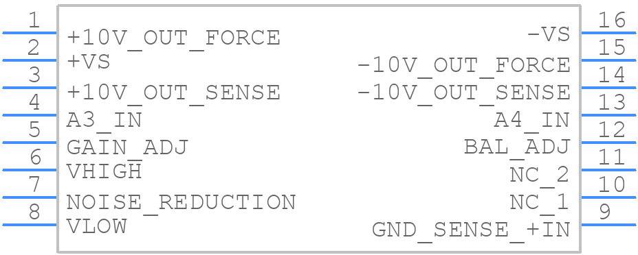 AD688ARWZ - Analog Devices - PCB symbol