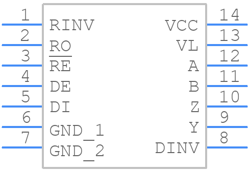 XR33156ID-F - MaxLinear, Inc. - PCB symbol
