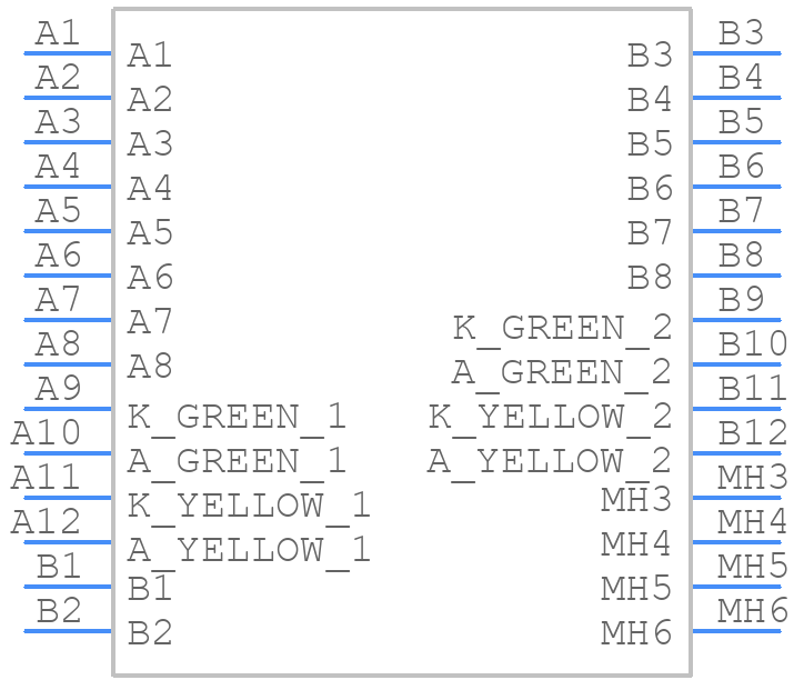 6116353-1 - TE Connectivity - PCB symbol