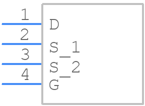 C2M0045170P - Wolfspeed - PCB symbol