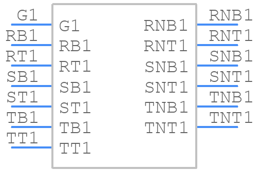 NSJ12HH-1 - Neutrik - PCB symbol