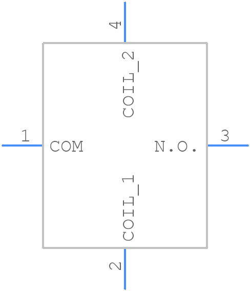 HE12-1A83-03 - STANDEXMEDER - PCB symbol