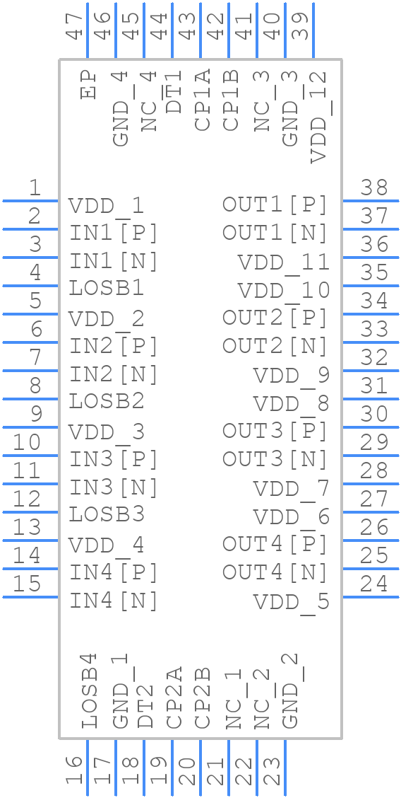 ISL36411DRZ-T7 - Renesas Electronics - PCB symbol