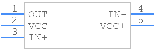 LMV710IDBVRG4 - Texas Instruments - PCB symbol