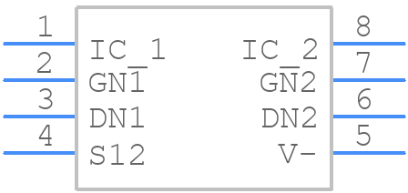 ALD110902PAL - Advanced Linear Devices Inc. - PCB symbol