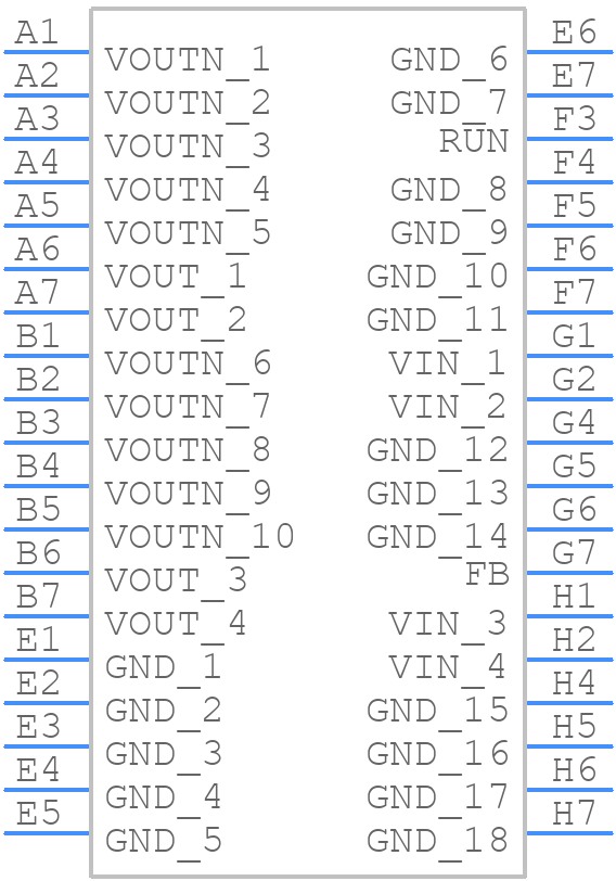 LTM8067EY#PBF - Analog Devices - PCB symbol