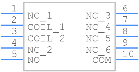 CRF05-1AS - STANDEXMEDER - PCB symbol