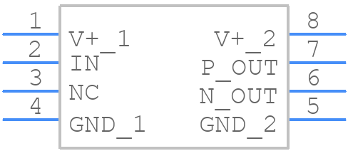 EL7104CNZ - Renesas Electronics - PCB symbol