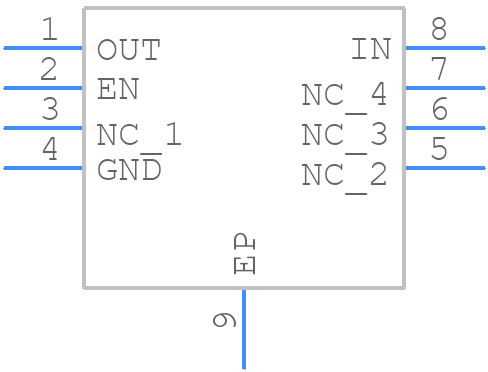 AP7361EA-SPR-13 - Diodes Incorporated - PCB symbol