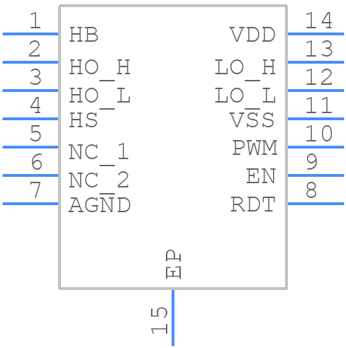 ISL78424AVEZ-T - Renesas Electronics - PCB symbol