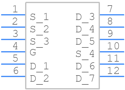 NTTFS012N10MDTAG - onsemi - PCB symbol