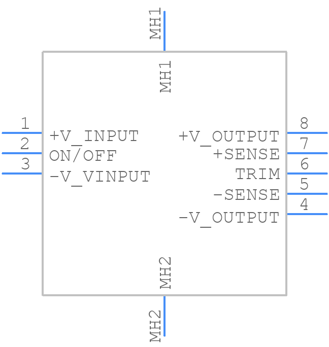 CQB60W-110S24-C - Cincon - PCB symbol