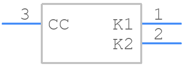 PESD2CANFD36LT-QR - Nexperia - PCB symbol