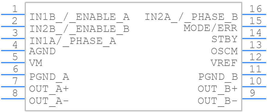 TC78H660FNG - Toshiba - PCB symbol