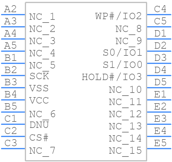 MT29F4G01ABAFD12-AAT:F - Micron - PCB symbol