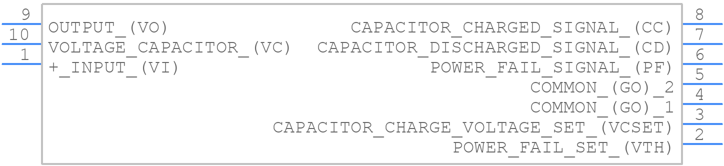 HUGD-300 - Gaia Converter - PCB symbol