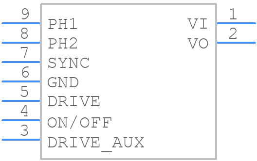 LGDS-600 - Gaia Converter - PCB symbol