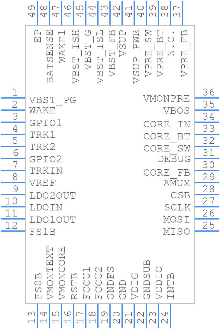 MFS2603AMBA0AD - NXP - PCB symbol