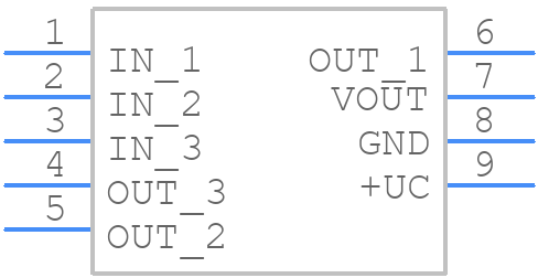 LXS 6-NPS - LEM - PCB symbol