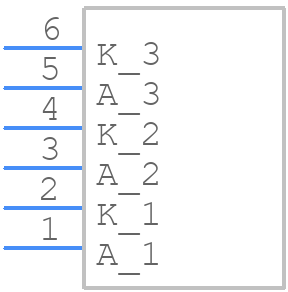 DF3ID - Kingbright - PCB symbol