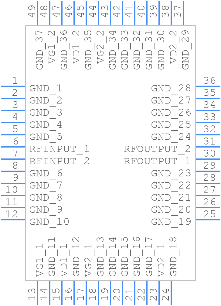 QPA2933 - Qorvo - PCB symbol