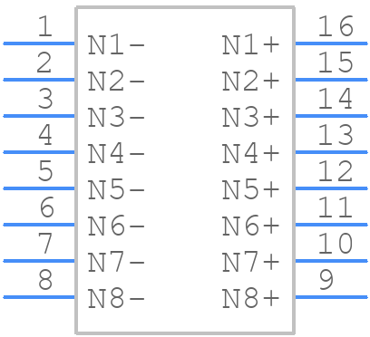 LG01-0956N2LF - Halo Electronics - PCB symbol