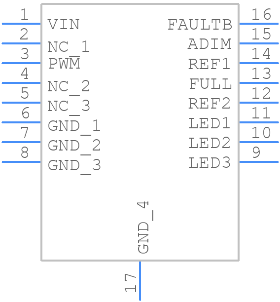 AL5873T16E-13 - Diodes Incorporated - PCB symbol