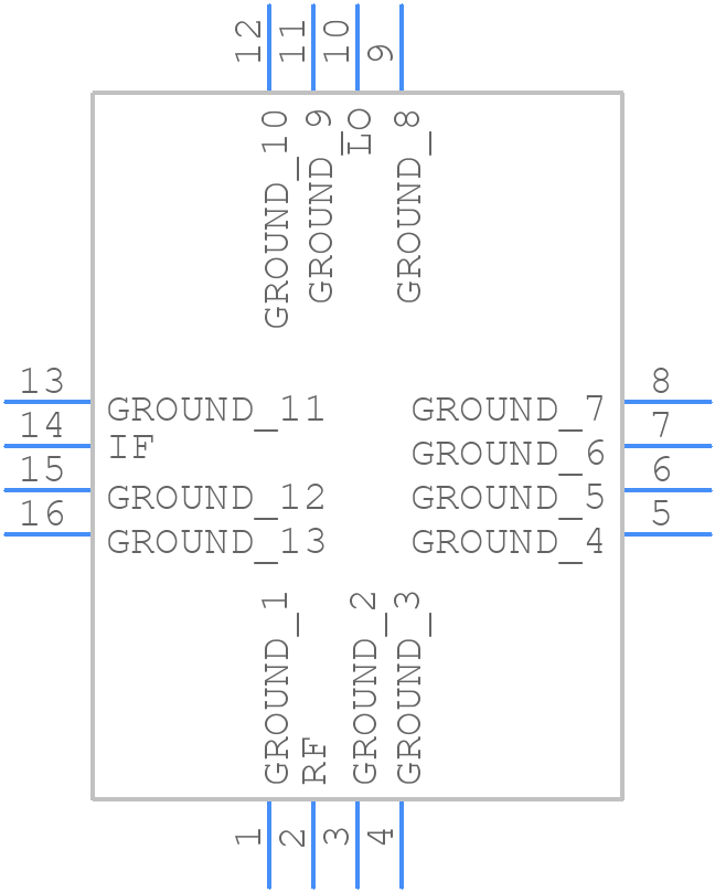 LAVI-23VH+ - Mini-Circuits - PCB symbol