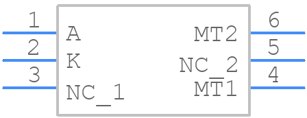 BRT22H - Vishay - PCB symbol