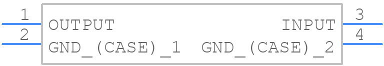 KIA78L05F - KEC - PCB symbol
