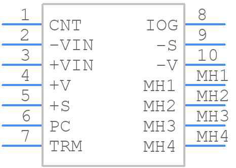 CN200B110-24/CO - TDK Lambda - PCB symbol