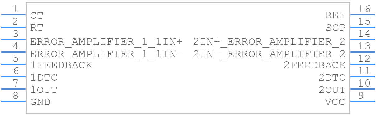 TL1451ACPWG4 - Texas Instruments - PCB symbol