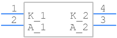 30-01/T4C-4PRB - Everlight - PCB symbol