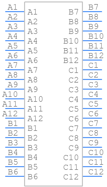 46187-1001 - Molex - PCB symbol