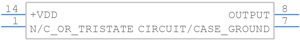 MHO+25FBG00.732KHZ - MtronPTI - PCB symbol